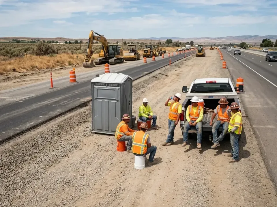 highway-road-construction-crew-007 — frequently asked questions, Porta Potty and Restroom Rentals in Gainesville, GA